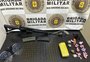 Homem é preso com fuzil e mais de 120 munições em Passo Fundo