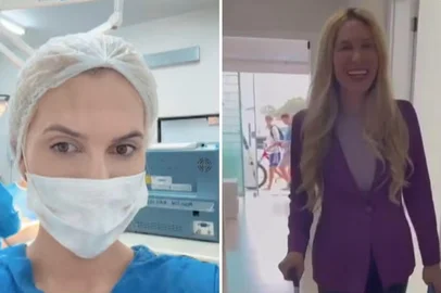 mulher é investigada pela polícia do RS por se passar por biomédica e atender pacientes mesmo sem diploma algum.<!-- NICAID(16020524) -->