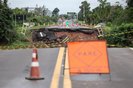 Santa Maria sente os efeitos do temporal, deslizamento de terra e bloqueio de estradas - Foto: Ronald Mendes/Especial<!-- NICAID(15753754) -->