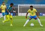 Brasil perde para a Colômbia e está fora do Sul-Americano sub-17; goleiro do Grêmio sofre gol polêmico