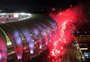 Torcida recepciona o Inter com Ruas de Fogo antes do confronto com o Flamengo; veja vídeos e fotos