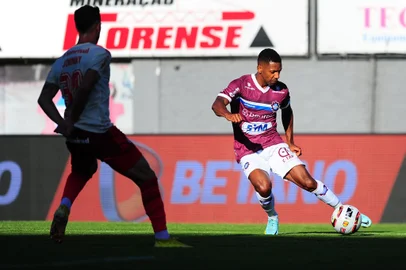 CAXIAS DO SUL, RS, BRASIL, 18/03/2023. Caxias x Internacional, jogo de ida da semifinal do Campeonato Gaúcho (Gauchão 2023) e realizado no estádio Centenário. (Porthus Junior/Agência RBS)<!-- NICAID(15379411) -->
