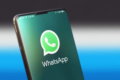 Imagem que ilustra o aplicativo de mensagens WhatsApp.<!-- NICAID(15234509) -->