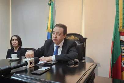 PORTO ALEGRE, 22/05/2024 - Voltaire de Lima Moraes assume presidência do TRE do Rio Grande do Sul<!-- NICAID(15770724) -->