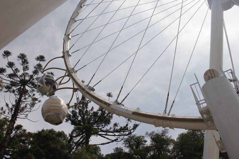 Roda gigante no Parque Mundo a Vapor em Canela<!-- NICAID(15673600) -->