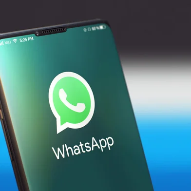 Imagem que ilustra o aplicativo de mensagens WhatsApp.<!-- NICAID(15234509) -->