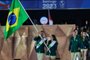20.10.2023 - Jogos Pan-americanos Santiago 2023 - Cerimônia de Abertura - Foto: Miriam Jeske/COB @miriamjeske_/Divulgação<!-- NICAID(15575451) -->