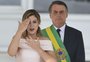 Michelle antes, Jair depois