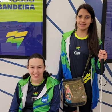 Bruna Menegat e Andrieli Lahm Silveira<!-- NICAID(15667300) -->