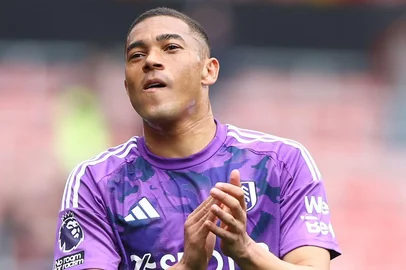 Carlos Vinicius durante jogo do Fulham<!-- NICAID(16084505) -->