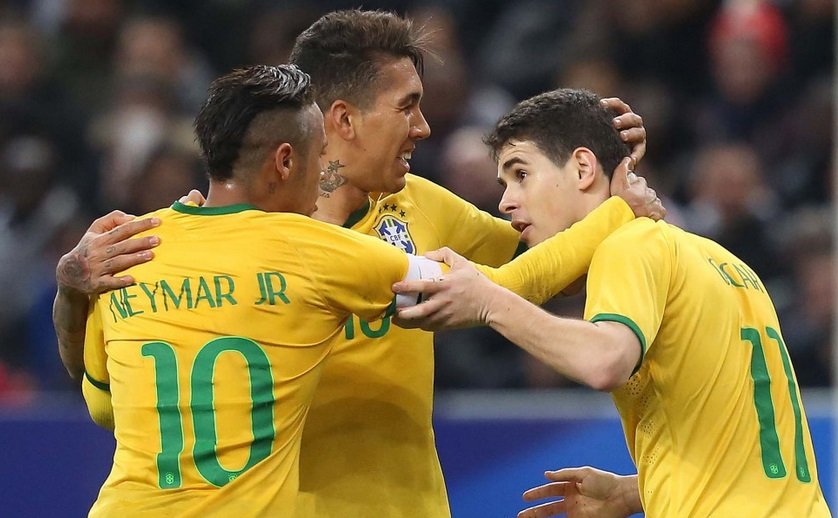 &Uacute;ltimo Brasil x Fran&ccedil;a teve jogador do Gr&ecirc;mio e ex-Inter no comando