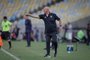 Luiz Felipe Scolari comandou o Atlético-MG à vitória de 3 a 0 sobre o Flamengo, no Maracanã e, no pós-jogo, parabenizou o Juventude pelo acesso. <!-- NICAID(15612927) -->