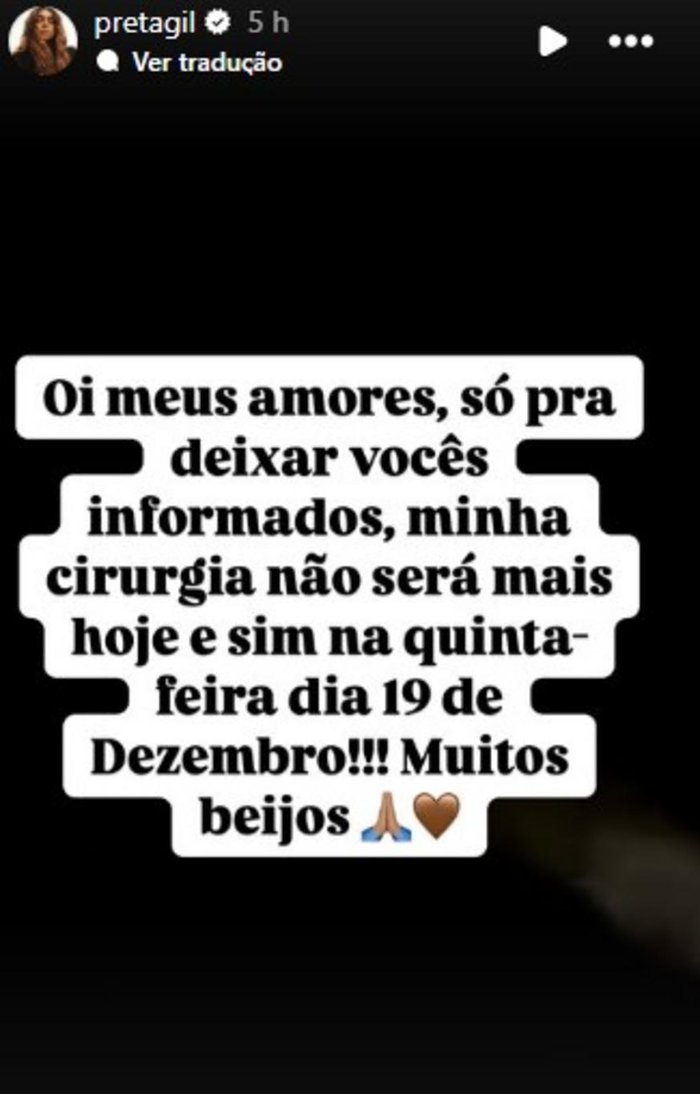 @Pretagil/Instagram / Reprodução