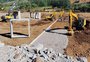Começa a montagem da ponte provisória sobre o Rio Caí, entre Caxias e Nova Petrópolis