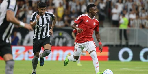 Botafogo 2x2 Inter: veja os gols e os melhores momentos pelo Brasileirão