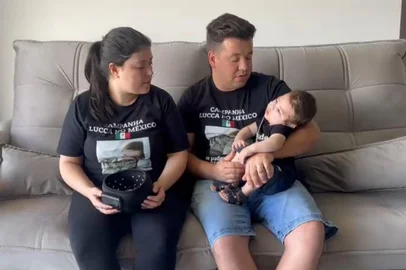 Família de Sananduva busca R$ 350 mil para tratamento experimental de bebê no México<!-- NICAID(16207609) -->