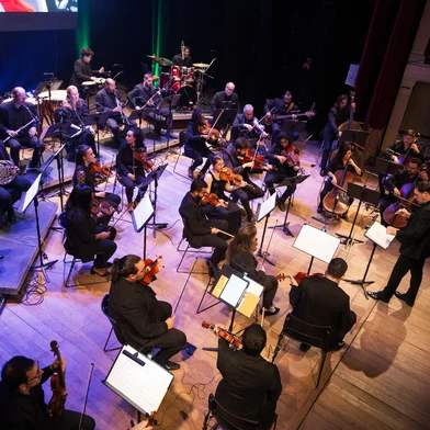 Orquestra do Theatro São Pedro regida pelo maestre Evandro Matté.<!-- NICAID(16150026) -->