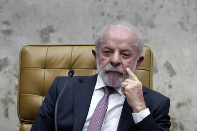 Brazil's President Luiz Inacio Lula da Silva attends the opening ceremony of the judicial year at the Supreme Court in Brasilia on February 2, 2026. (Photo by Sergio Lima / AFP)<!-- NICAID(16217044) -->