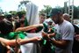 CAXIAS DO SUL, RS, BRASIL, 26/11/2023. Festa da torcida do Juventude no Alfredo Jaconi, no retorno do grupo que conquistou o acesso à Série A do Campeonato Brasileiro. Lateral Alan Ruschel comandou a papada. (Porthus Junior/Agência RBS)<!-- NICAID(15609110) -->