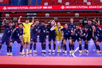 Seleção do Japão classificada para a Copa do Mundo feminina de futsal em 2025.