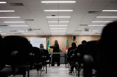 23/11/2022 - PORTO ALEGRE, RS - Julgamento do Caso Eliseu Santos. Secretário de Saúde de Porto Alegre, na época, foi assassinado em 2011. FOTO: Anselmo Cunha / Agência RBS<!-- NICAID(15274150) -->