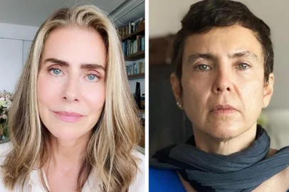 Segundo a revista Veja, Maitê Proença, 63 anos, e Adriana Calcanhotto, 55, estariam vivendo um romance. <!-- NICAID(14886721) -->
