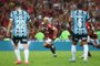 Flamengo vence Grêmio no Maraca e avança para mais uma final de Copa do BrasilArrascaeta, de pênalti, marcou o gol que decretou o triunfo rubro-negro. Mais Querido irá enfrentar o São Paulo na decisão<!-- NICAID(15512657) -->