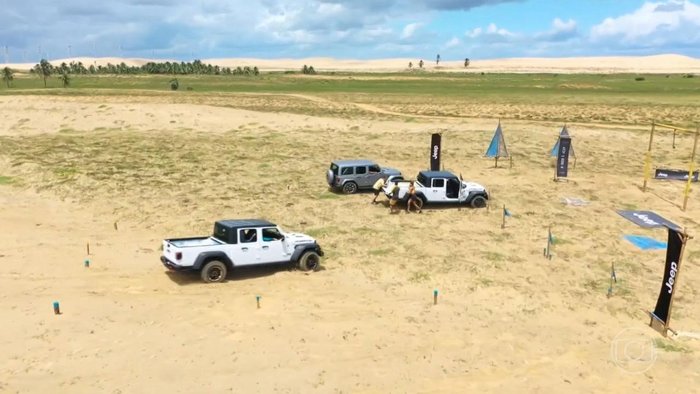Jeep / Rede Globo / Divulgação Jeep / Rede Globo / Divulgação