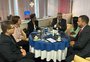 Café com senador e encontro com ministra da Saúde