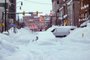 In this handout photo from the Office of Governor Kathy Hochul vehicles are seen trapped under heavy snow in the streets of downtown Buffalo, New York, on December 26, 2022. - US emergency crews counted the grim costs of a colossal winter storm that brought Christmas chaos to millions, especially in hard-hit western New York, where the death toll reached 25 Monday in what authorities described as a "war with mother nature." (Photo by HANDOUT / THE OFFICE OF GOVERNOR KATHY HOCHUL / AFP) / RESTRICTED TO EDITORIAL USE - MANDATORY CREDIT "AFP PHOTO / THE OFFICE OF GOVERNOR KATHY HOCHUL" - NO MARKETING NO ADVERTISING CAMPAIGNS - DISTRIBUTED AS A SERVICE TO CLIENTS<!-- NICAID(15305371) -->