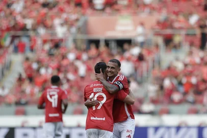 Porto Alegre, RS, Brasil, 26-04-2025: jogo entre Internacional e Juventude pelo Campeonato Brasileiro. Foto: Mateus Bruxel /  Agência RBS<!-- NICAID(16025156) -->