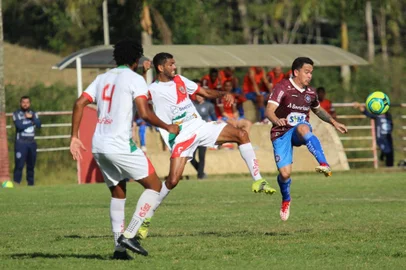 Caxias enfrentou o Real Noroeste na partida de ida das oitavas de final da Série D do Brasileirão<!-- NICAID(15168950) -->