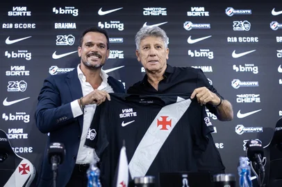 Renato Gaúcho foi oficialmente apresentado pelo Vasco da Gama <!-- NICAID(16238167) -->