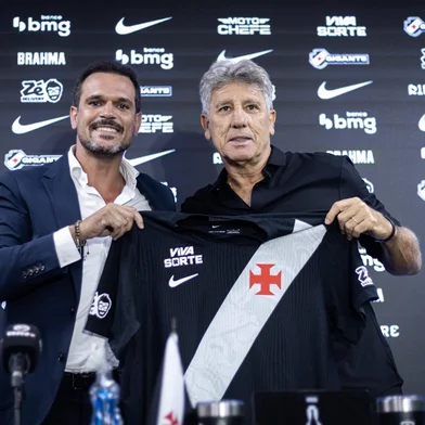 Renato Gaúcho foi oficialmente apresentado pelo Vasco da Gama <!-- NICAID(16238167) -->