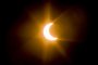Eclipse solar anular em Brasília, Brasil. 14 de outubro de 2023<!-- NICAID(15569038) -->