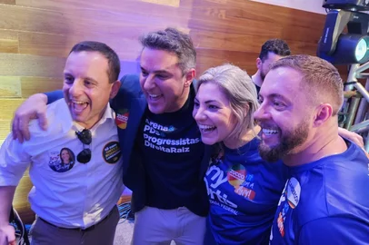 Presidente e cice do Cidadania, Fernanda Biskup e Valmor Freitas, abandonar Marcelo Maranata e declaram apoio a Zucco. Na foto, o tesoureiro Clayton Alexsandro da Silva Ortiz<!-- NICAID(16338693) -->