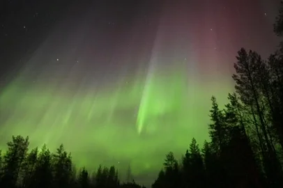 A beleza da Aurora Boreal. A pedido de Cássia Oliveira. <!-- NICAID(15385069) -->
