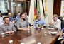 Líderes de governo na Câmara se reúnem com membros do primeiro escalão na prefeitura de Caxias