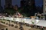Montagem da 1ª Feira da Agricultura Familiar no Llargo Glênio Peres, Porto Alegre<!-- NICAID(15584916) -->