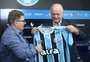 Saiba com quais jogadores Felipão já conversou antes de ser apresentado pelo Grêmio 