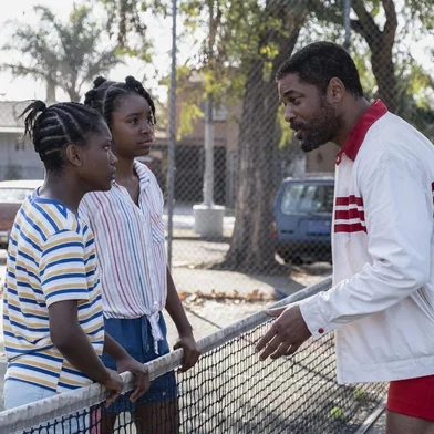 King Richard: Criando Campeãs (2021), com Will Smith<!-- NICAID(14955871) -->