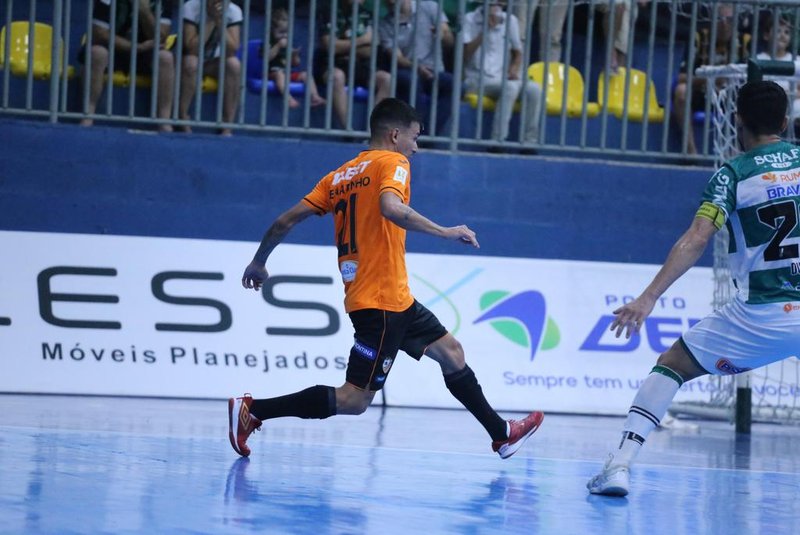 Marreco x ACBF se enfrentaram pela Liga Nacional de Futsal.<!-- NICAID(15749631) -->