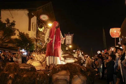 29_03_2024_Pascoa em Gramado e Gramado Aleluia2024_Procissao dos Passos. Foto Cleiton Thiele/SerraPress<!-- NICAID(15721562) -->