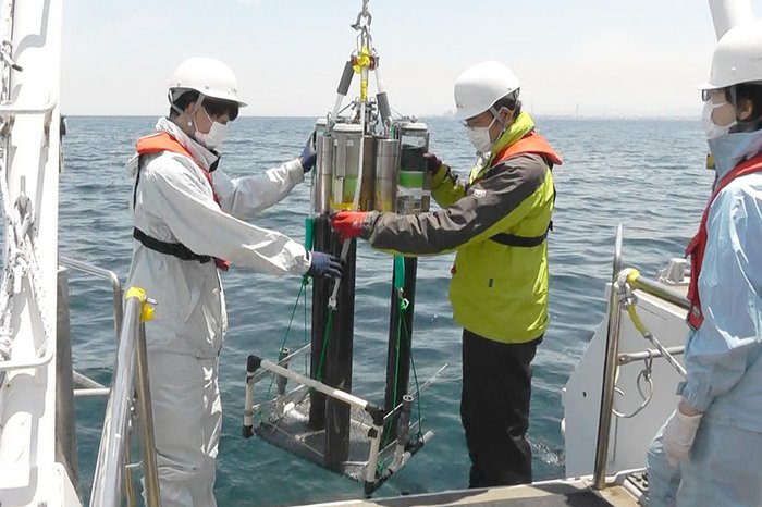 Handout / DR. MICHINOBU KUWAE-EHIME CENTRE OF MARINE ENVIRONMENTAL STUDIES / AFP