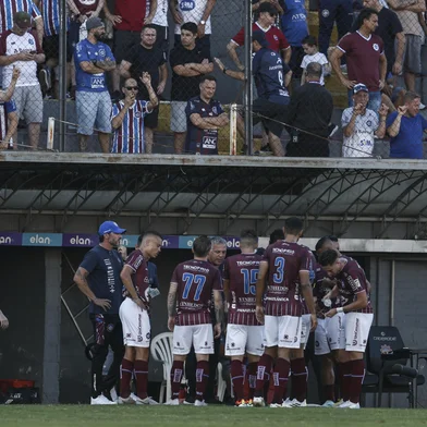CAXIAS DO SUL, RS, BRASIL, 22-02-2025 - Caxias e Inter se enfrentam pelo jogo de ida da semifinal do Campeonato Gaúcho 2025, no Estádio Centenário, em Caxias do Sul. Foto: André Ávila / Agencia RBSIndexador: Andre Avila<!-- NICAID(15981939) -->