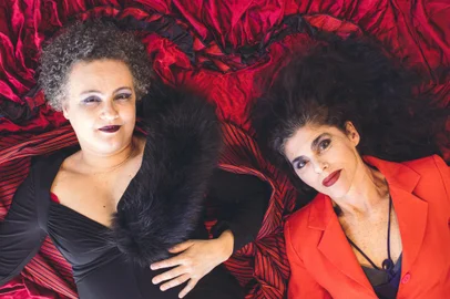 Meretrizes, espetáculo do Coletivo Projeto Gompa, com Liane Venturella e a pianista Catarina Domenicci.<!-- NICAID(15505315) -->