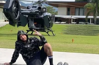 Helicóptero de Neymar está com restrição de voo na Anac