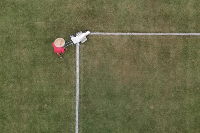 Ijuí, RS, Brasil - Caravana do Gauchão do Gauchão 2025. Série Estádios. Na Foto o Estádio 19 de outubro, do São Luiz de Ijuí.<!-- NICAID(15954041) -->