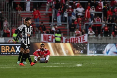 PORTO ALEGRE, RS, BRASIL, 06-09-2026:  Inter x Santos em duelo válido  pela  26ª rodada do Campeonato Brasileiro. Foto: Renan Mattos/Grupo RBS<!-- NICAID(16360524) -->