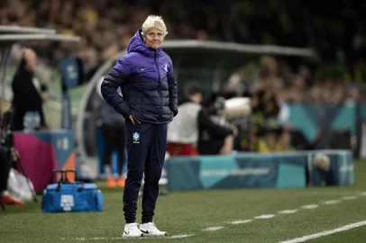 Pia Sundhage, técnica da Seleção Brasileira<!-- NICAID(15499803) -->